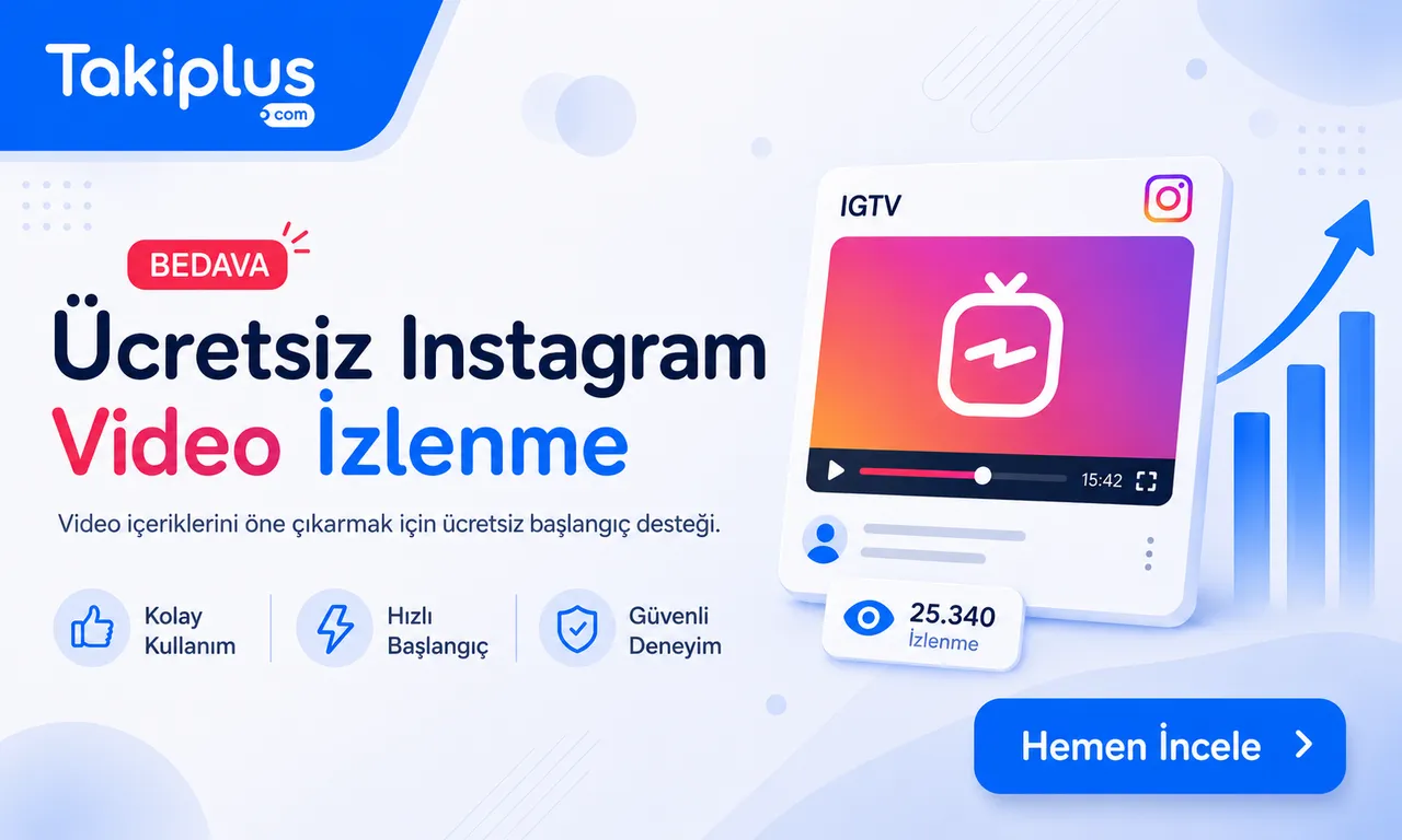 Ücretsiz Instagram Video İzlenme: Günde 500 İzlenme