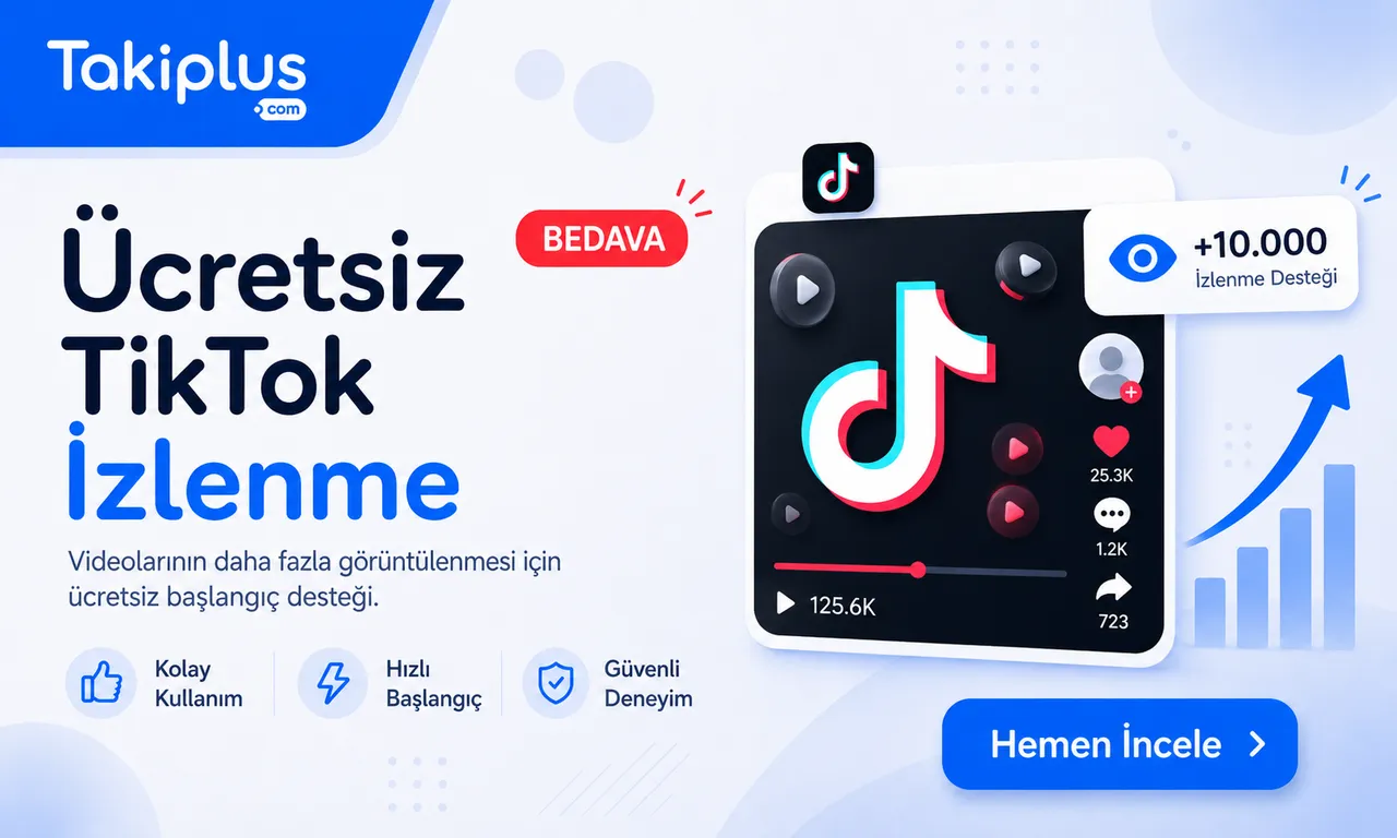 Ücretsiz TikTok İzlenme – Videolarını Keşfet İçin Hazırla