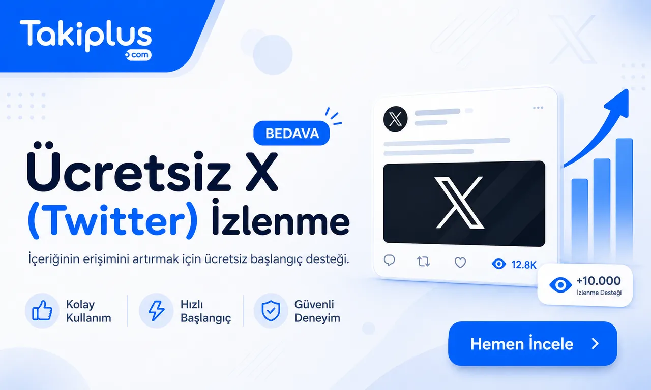 Ücretsiz Twitter İzlenme — Günde 200 Görüntülenme